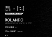 重要通知黑底(重要通知/10.20丨PURE DARKxSAY YES 传奇TechnoDJ Berghian驻场ROLANDO入侵.TAG)